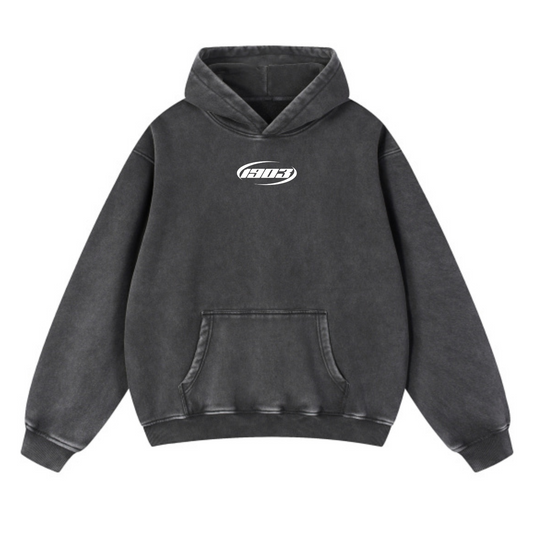 COMBATO Y ME LEVANTO WASHED HOODIE