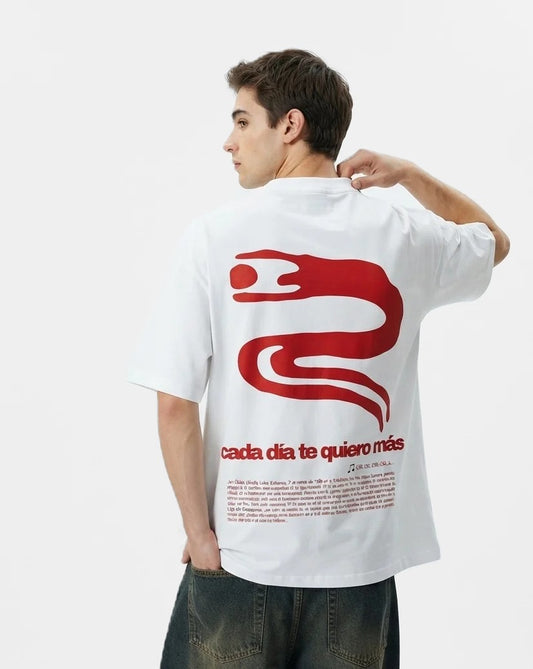 Camiseta Obi, Oblak blanca puesta, estudio