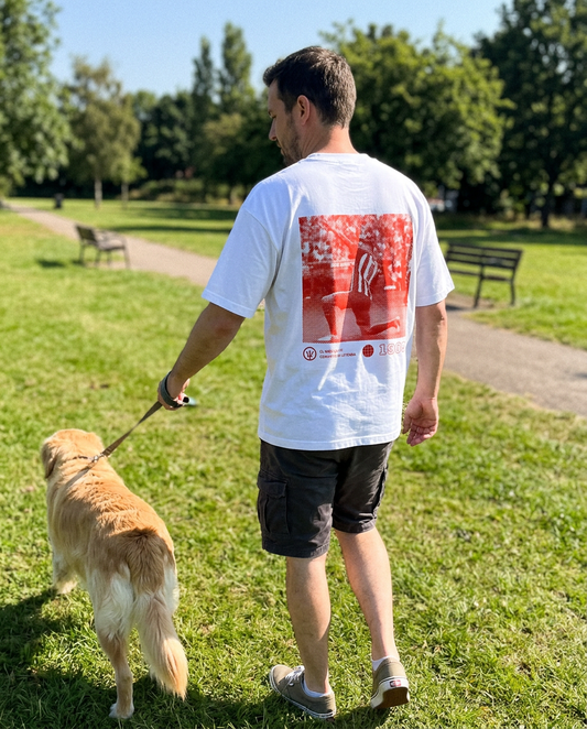 Camiseta De Niño a Leyenda blanca puesta, aficionado