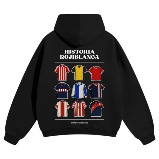 HISTORIA ROJIBLANCA HOODIE