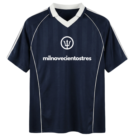 19 FOOTBALL TEE BLUE