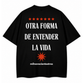 OTRA FORMA... T-SHIRT Negro