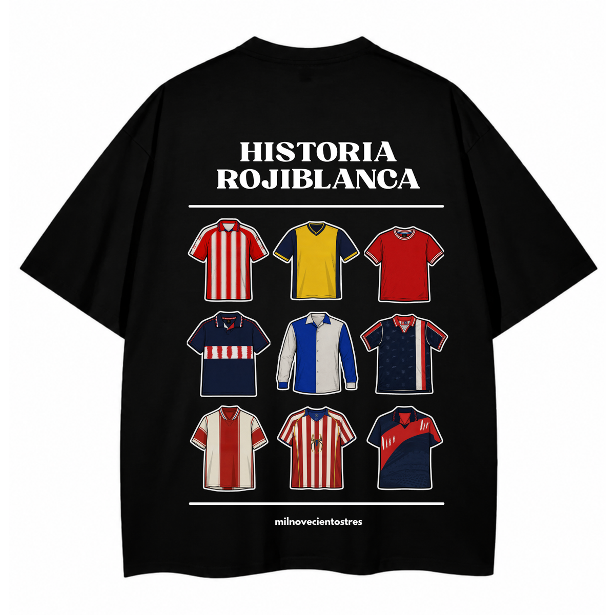 HISTORIA ROJIBLANCA T-SHIRT