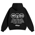 LUCHAN COMO HERMANOS HOODIE Negro