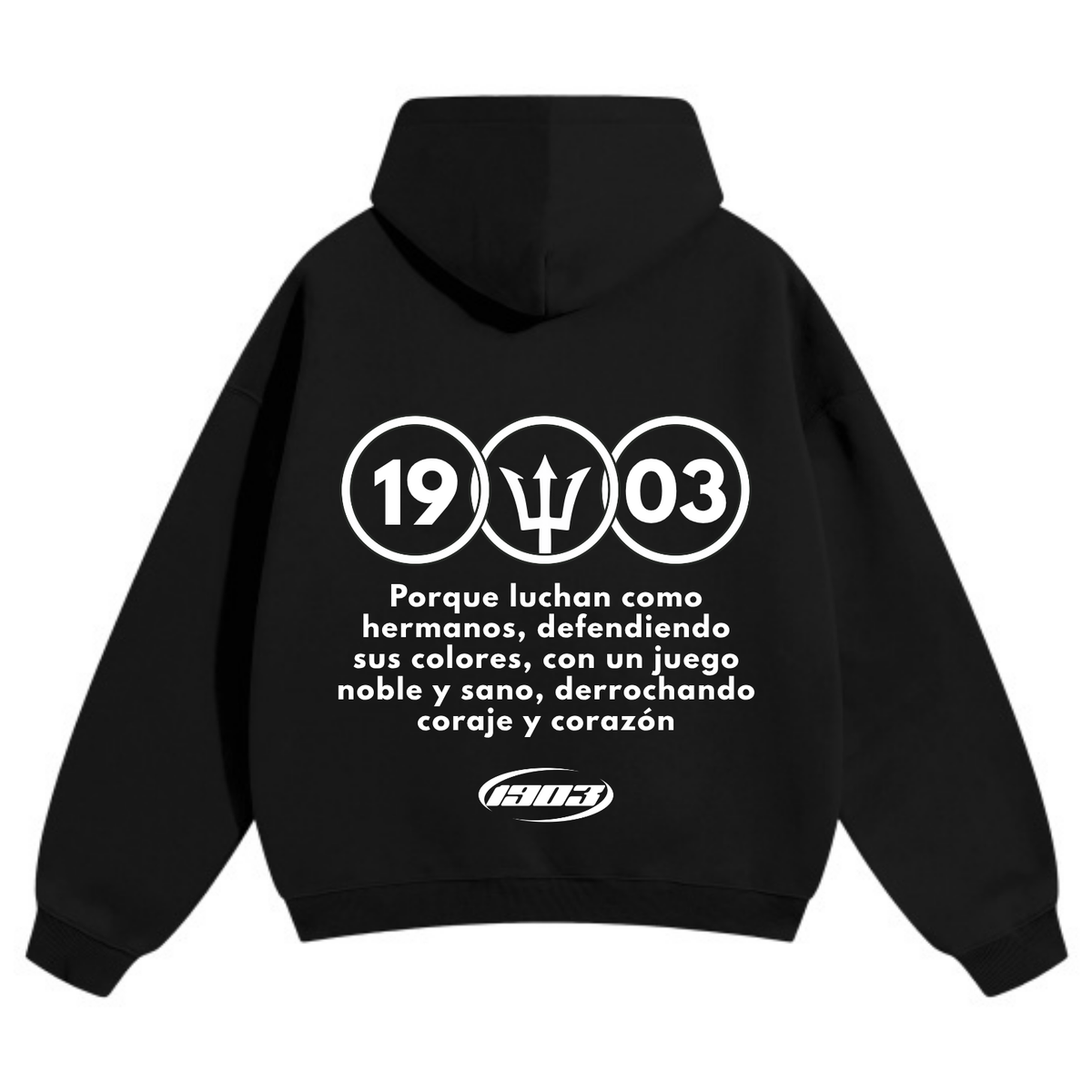 LUCHAN COMO HERMANOS HOODIE