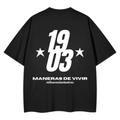 MANERAS DE VIVIR T-SHIRT Negro