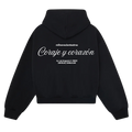 CORAJE Y CORAZÓN JACKET Negro