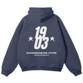 MANERAS DE VIVIR HOODIE Marino
