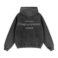 CORAJE Y CORAZÓN JACKET Gris lavado