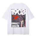 CORAJE Y CORAZÓN T-SHIRT Blanco