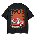 TUS COLORES T-SHIRT Negro