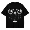 LUCHAN COMO HERMANOS T-SHIRT Negro