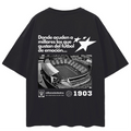 ACUDEN A MILLARES T-SHIRT Negro