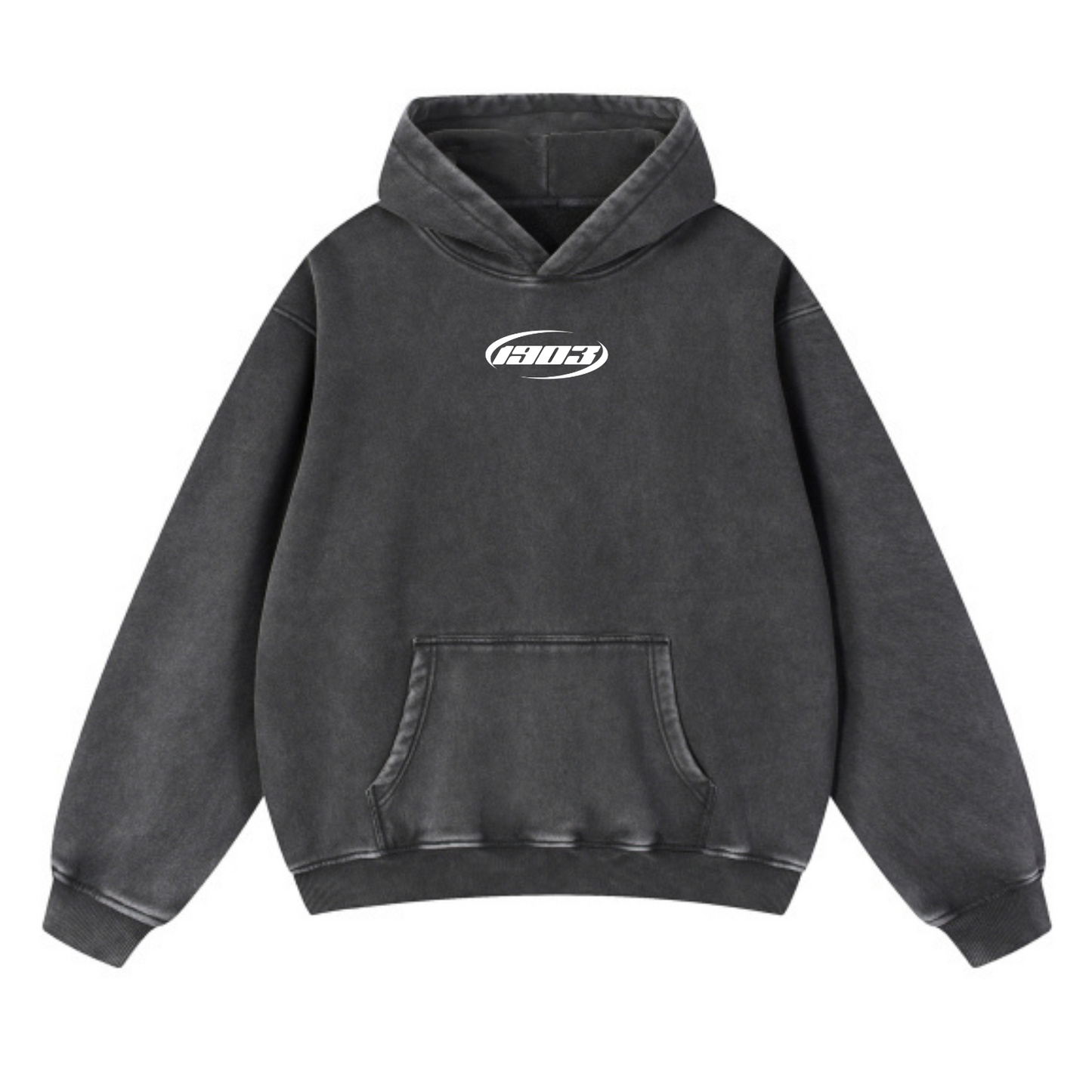 COMBATO Y ME LEVANTO WASHED HOODIE