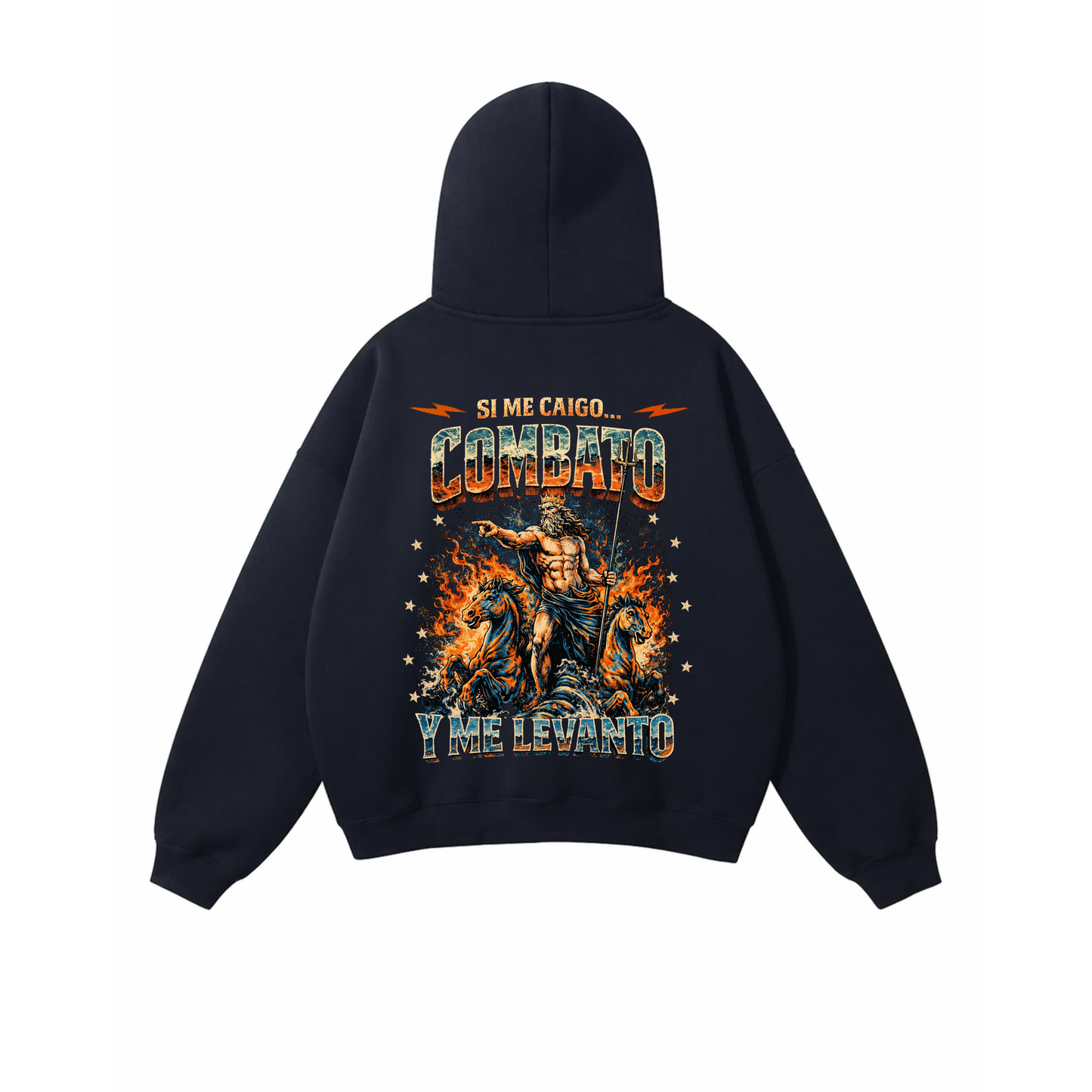COMBATO Y ME LEVANTO HOODIE
