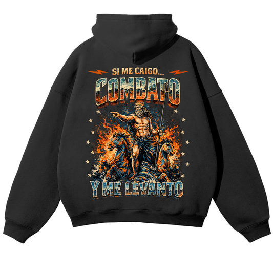 COMBATO Y ME LEVANTO HOODIE