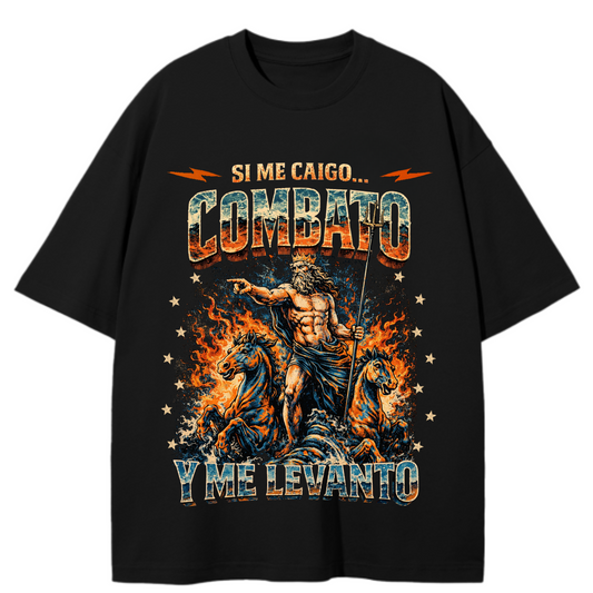 COMBATO Y ME LEVANTO T-SHIRT