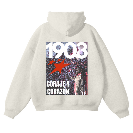CORAJE Y CORAZÓN HOODIE