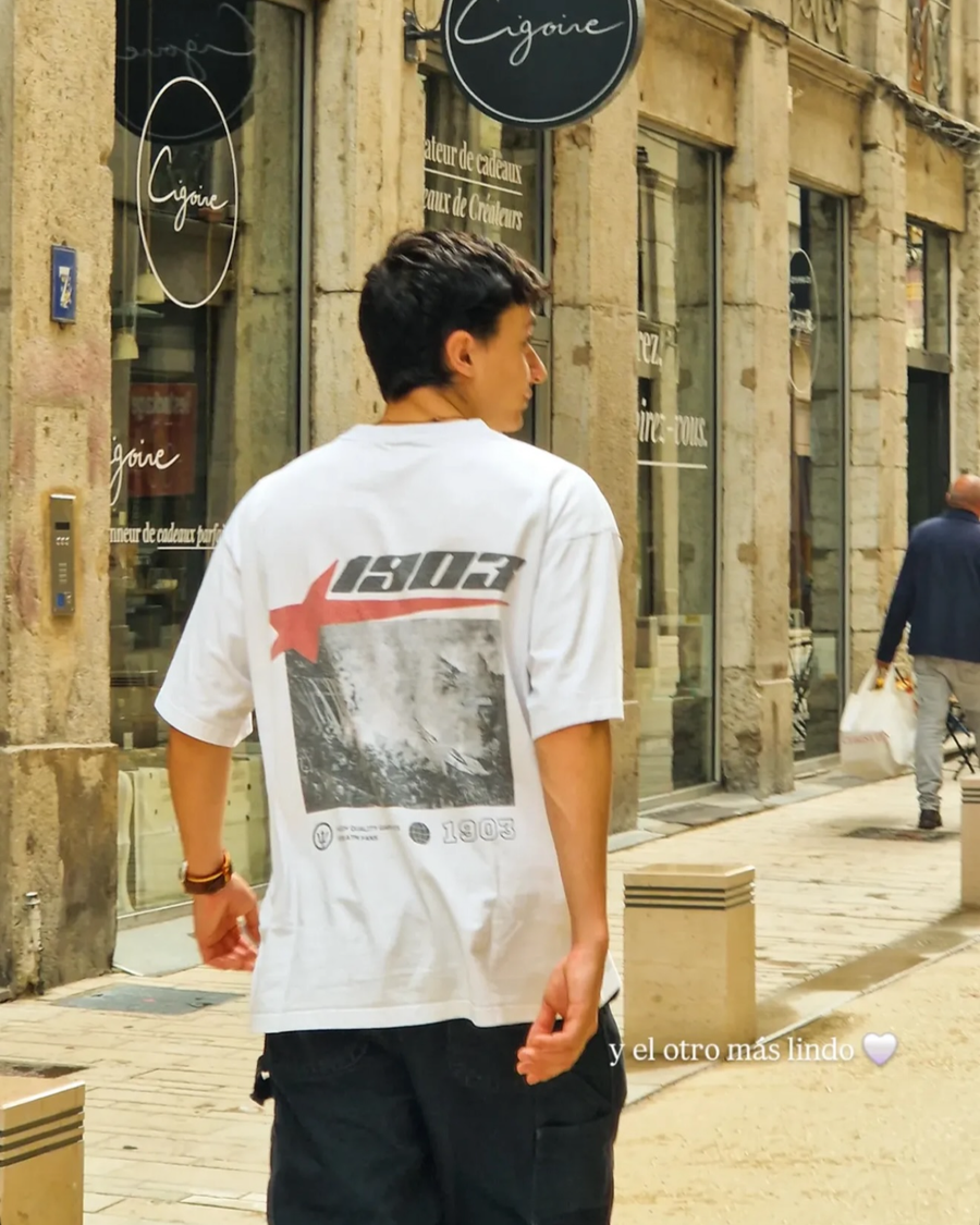 Colchonero con la Afición T-shirt blanca