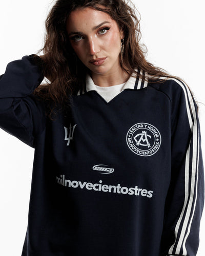 Colchonero con la Neptuno Sweatshirt marino